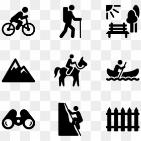 Athlete Vector Sport Activity - Outdoor Activities Icon, HD Png Download - activity png