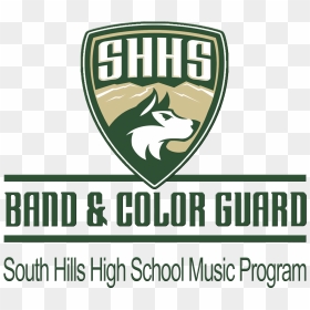 The South Hills High School Band & Color Guard Music - South Hills High School, HD Png Download - color guard png