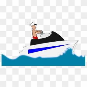 Watercraft,angle,cartoon - 5 Illustrations About The Ocean, HD Png Download - yacht clipart png