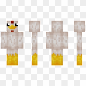 Downloadable Zombie Minecraft Skin, HD Png Download - minecraft chicken png