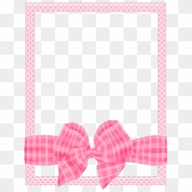 Clipart Border Scrapbook - Baby Frame Pink Border, HD Png Download - scrapbook frame png
