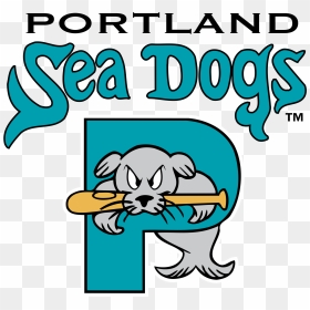 Portland Sea Dogs, HD Png Download - dog logo png