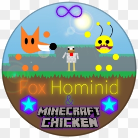 Fox Hominid &amp - Minecraft, HD Png Download - minecraft chicken png