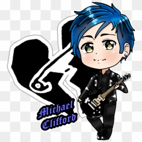 5sos Chibi Michael Clifford By Gracious-mistake On - 5sos Chibi, HD Png Download - michael clifford png