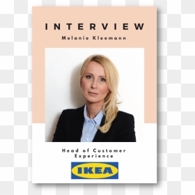 Interview With Melanie Kleemann, Head Of Customer Experience - Ikea, HD Png Download - ikea png