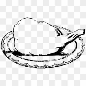 Art,monochrome Photography,monochrome - Mutton Clipart Black And White, HD Png Download - fish meat png