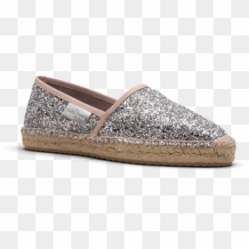 Espadrillas Shoes Glitter Gold/silver - Slip-on Shoe, HD Png Download - formal shoes png