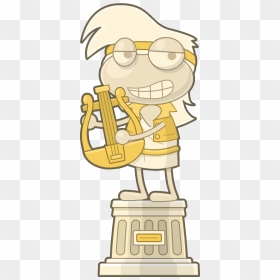Apollostatue - All The Gods Names In Poptropica, HD Png Download - apollo png
