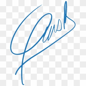 Thumb Image - Signature In Blue Color, HD Png Download - firma png