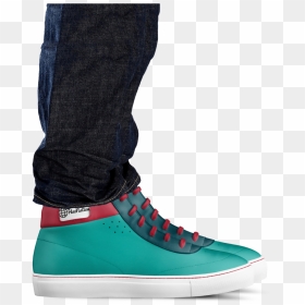 Man Leg - Skate Shoe, HD Png Download - men shoes png