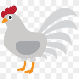 Rooster Emoji Clipart - Rooster, HD Png Download - chicken emoji png