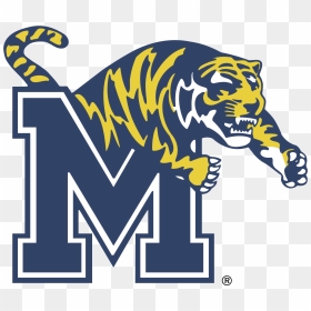 Memphis Tigers Logo Vector, HD Png Download - tigers png