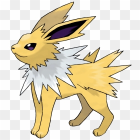 Jolteon"s Artwork For Pokémon Firered And Leafgreen - Jolteon Pokemon, HD Png Download - pokemon fire red png