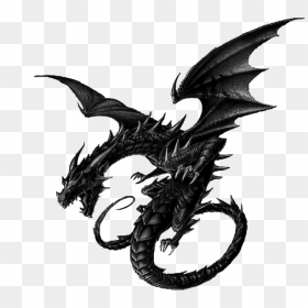 Dragonblack - Smaug Dragon, HD Png Download - dovahkiin png