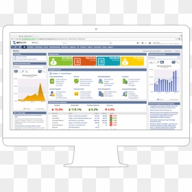 Embedded Analytics - Netsuite Sales Manager Dashboard, HD Png Download - dashboard png