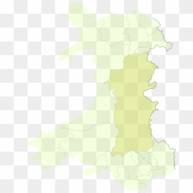 Map Of Wales, HD Png Download - cloud overlay png
