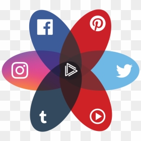 Facebook Twitter Premium Video - Social Media, HD Png Download - flyer png