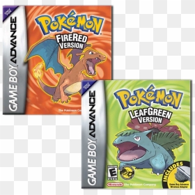 Pokémon Rojo Fuego Y Verde Hoja - Pokemon Fire Red, HD Png Download - pokemon fire red png