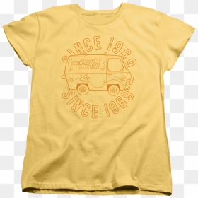 T-shirt, HD Png Download - mystery machine png