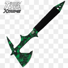Gothic Throwing Tomahawk Tactical Outdoors Axe, , Panther - Gothic Tomahawk, HD Png Download - tomahawk png