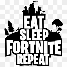 Download Eat Sleep Fortnite Repeat Póló Minta - Eat Sleep Fortnite ...