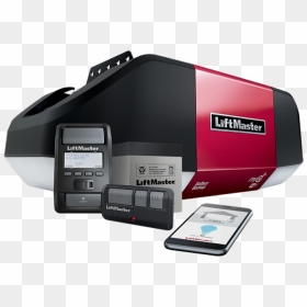 Liftmaster-controls Mtime=20190408092351 - Red Liftmaster Garage Door Opener, HD Png Download - remote control png