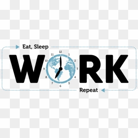 Eat, Sleep, Work, Repeat - Children, HD Png Download - repeat png