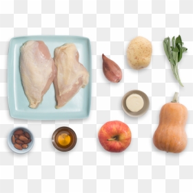 Pan-seared Chicken With Roasted Honeynut Squash & Apple - Natural Foods, HD Png Download - chicken emoji png