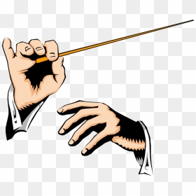 More In Same Style Group - Transparent Conductor Baton Png, Png Download - baton png