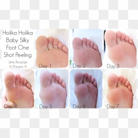 Foot Peel By Day, HD Png Download - baby foot png