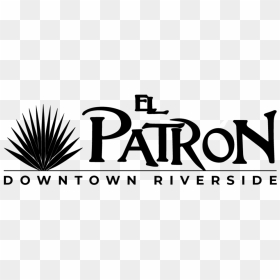 El Patron Logo Black@0, HD Png Download - coctel de camaron png