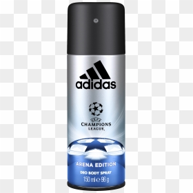 Uefa Champions League Arena Edition Deodorant Body - Adidas Arena Edition Body Spray, HD Png Download - champions league png