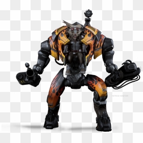 Heroes From Games Png , Png Download - Paragon Howitzer Red Skin, Transparent Png - paragon png