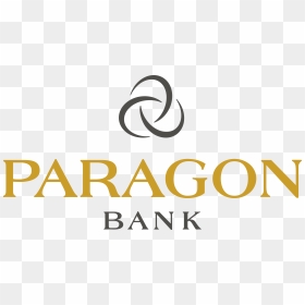 Paragon Logo Stacked 2 Colors - Paragon Bank, HD Png Download - paragon png
