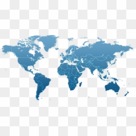 Vector World Map , Png Download - World Map Covid 19, Transparent Png - puerto rico map png