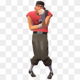 Tf2 Scared , Png Download - Tf2 Scared Scout Png, Transparent Png - tf2 spy png