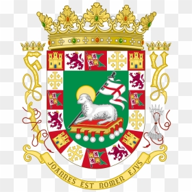 Puerto Rico Coat Of Arms, HD Png Download - puerto rico map png