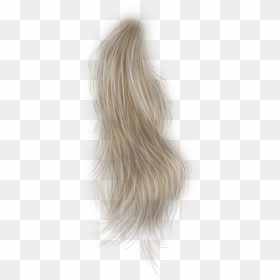 Blonde Hair Strands Png, Transparent Png - peluca png