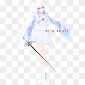 Rwby Weiss Schnee Wallpaper [mmd Rwby] Weiss Schnee - Mmd Rwby Models Dl, HD Png Download - weiss schnee png