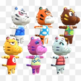 Download Zip Archive - Animal Crossing All Tigers, HD Png Download - tigers png