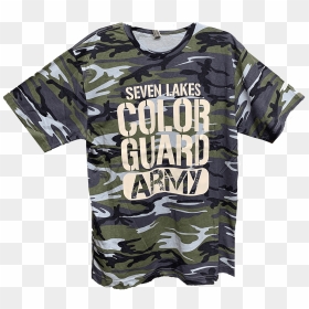 Color Guard Army - Active Shirt, HD Png Download - color guard png