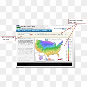 Usda Phzm Home Page - Hardiness Zone Map 2012, HD Png Download - puerto rico map png