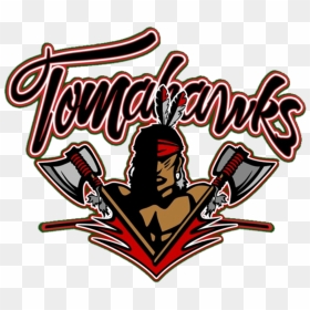 Tomahawks Logo, HD Png Download - tomahawk png
