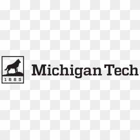 Michigan Tech White Logo, HD Png Download - black and white social media icons png