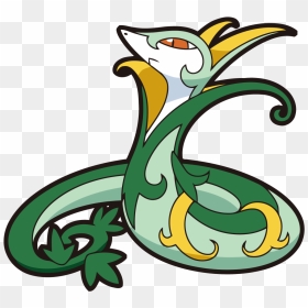 497 - Superior Pokemon, HD Png Download - snivy png