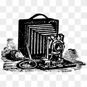 Transparent Corset Clipart - Camera In The Victorian Era, HD Png Download - victorian png