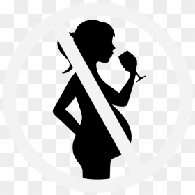 Pregicon-01 - Molde De Mujer Embarazada Para Imprimir, HD Png Download - wine tasting png