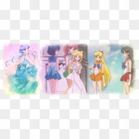 Dans L"anime Sailor Moon Crystal, Sailor Mercury Vécut - Sailor Moon Crystal, HD Png Download - serenity png