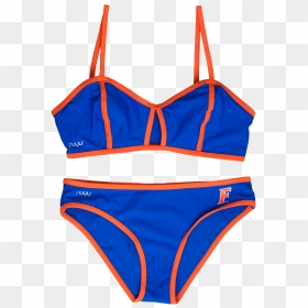 University Of Florida Geometric Bikini - Swimsuit Top, HD Png Download - university of florida png