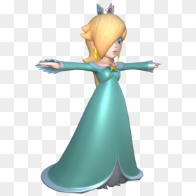 Download Zip Archive - Super Mario Party Rosalina, HD Png Download - rosalina png